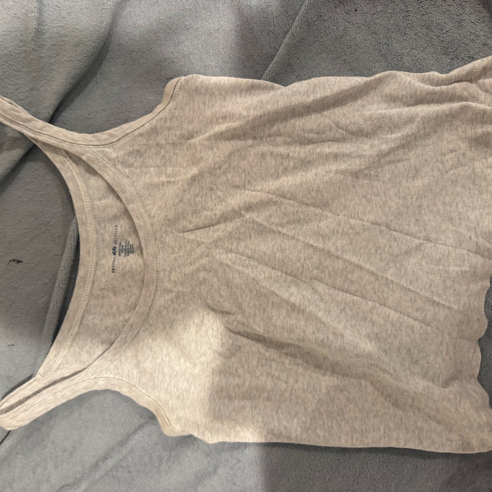 Brandy Melville Light Gray Tank Top